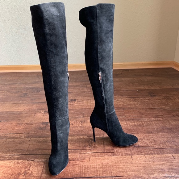 poshmark over the knee boots